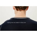 Acrylic Wool Round Neck Men Pullover Knitwear